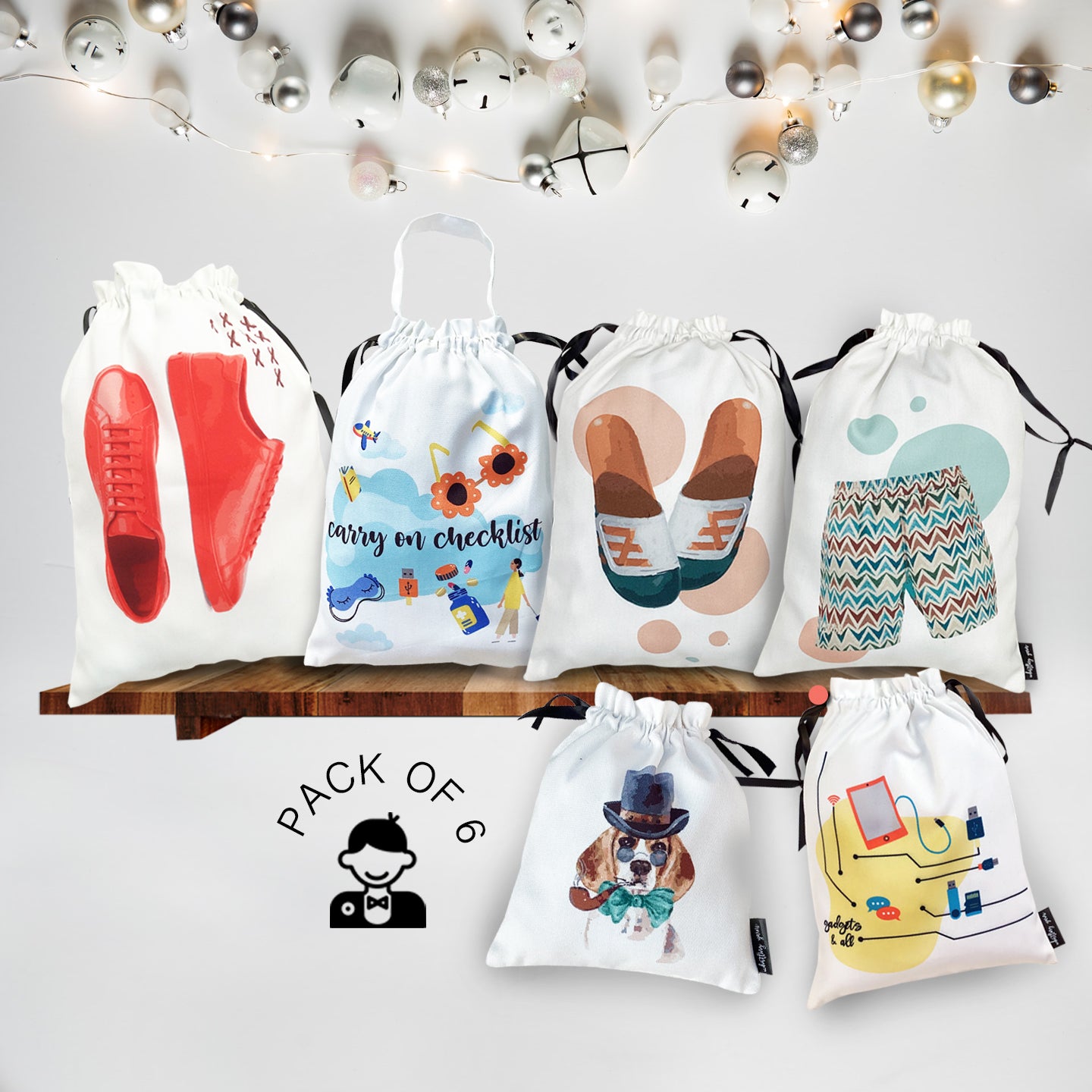 Organiser bags for men