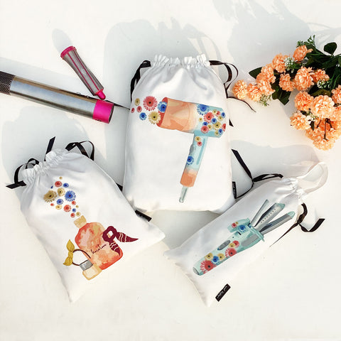 HAIR ACCESSORY BAGS {daisy love} - pack of 3