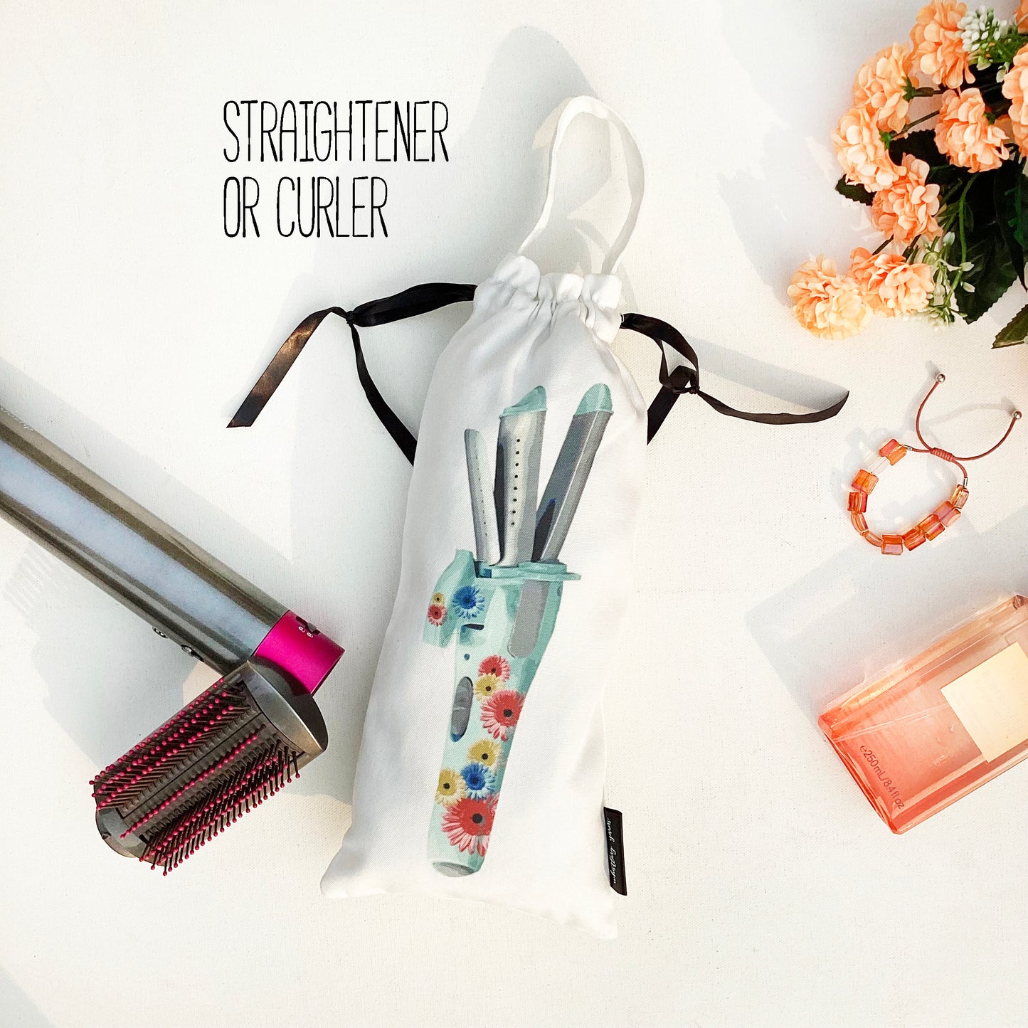 Hair Accessory Bags for Straightener Curling Iron