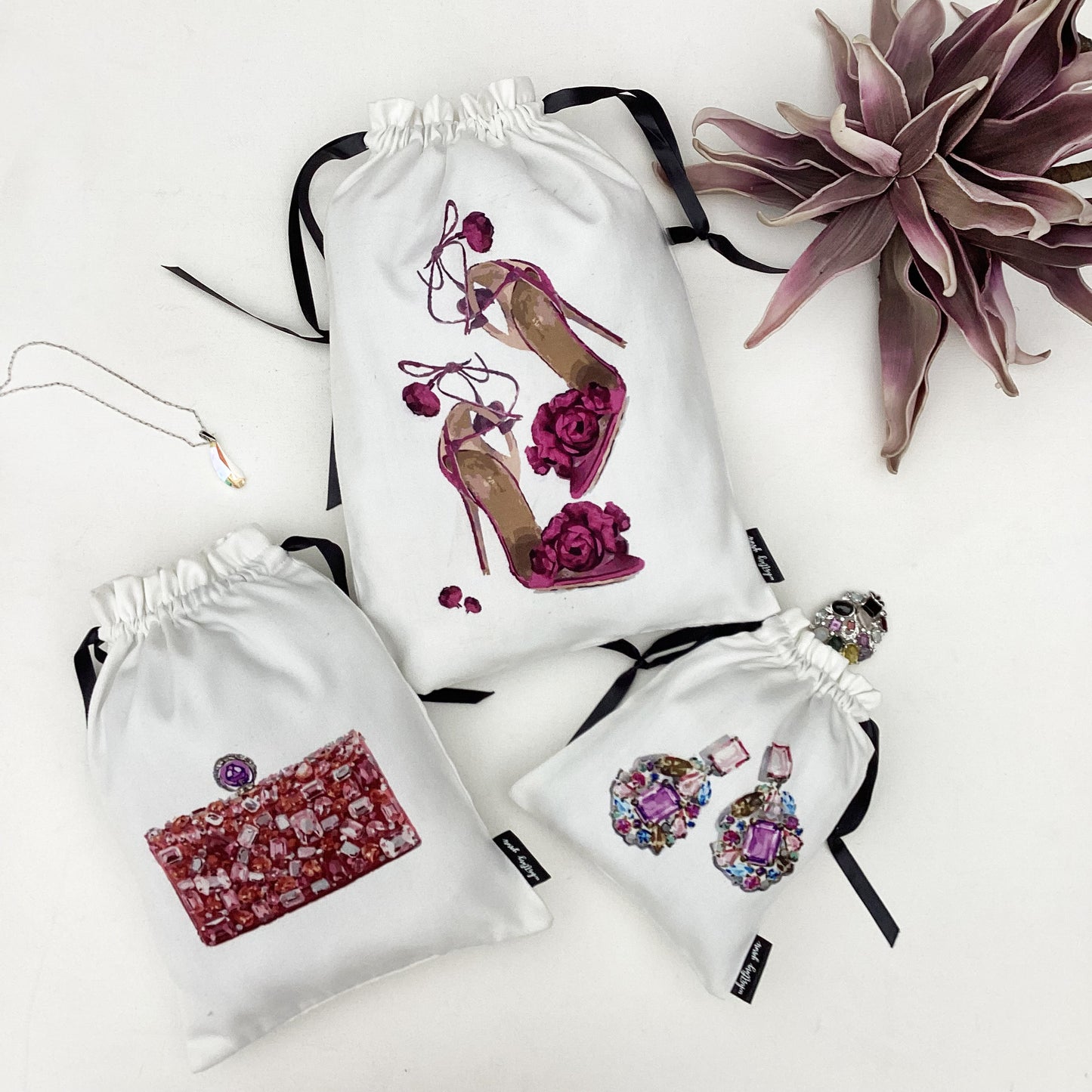 Organiser for Heels Jewellery Purses - pack of3