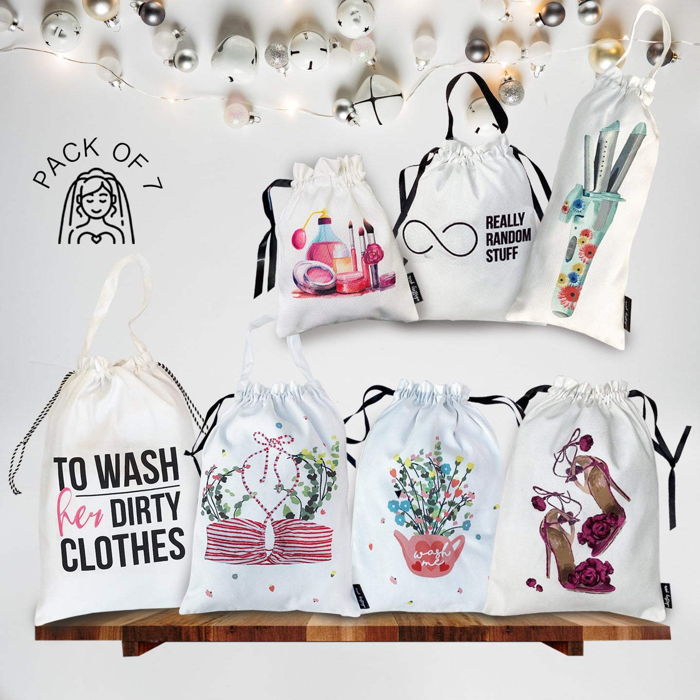 BRIDE TO BE {for the perfect start} - pack of 7