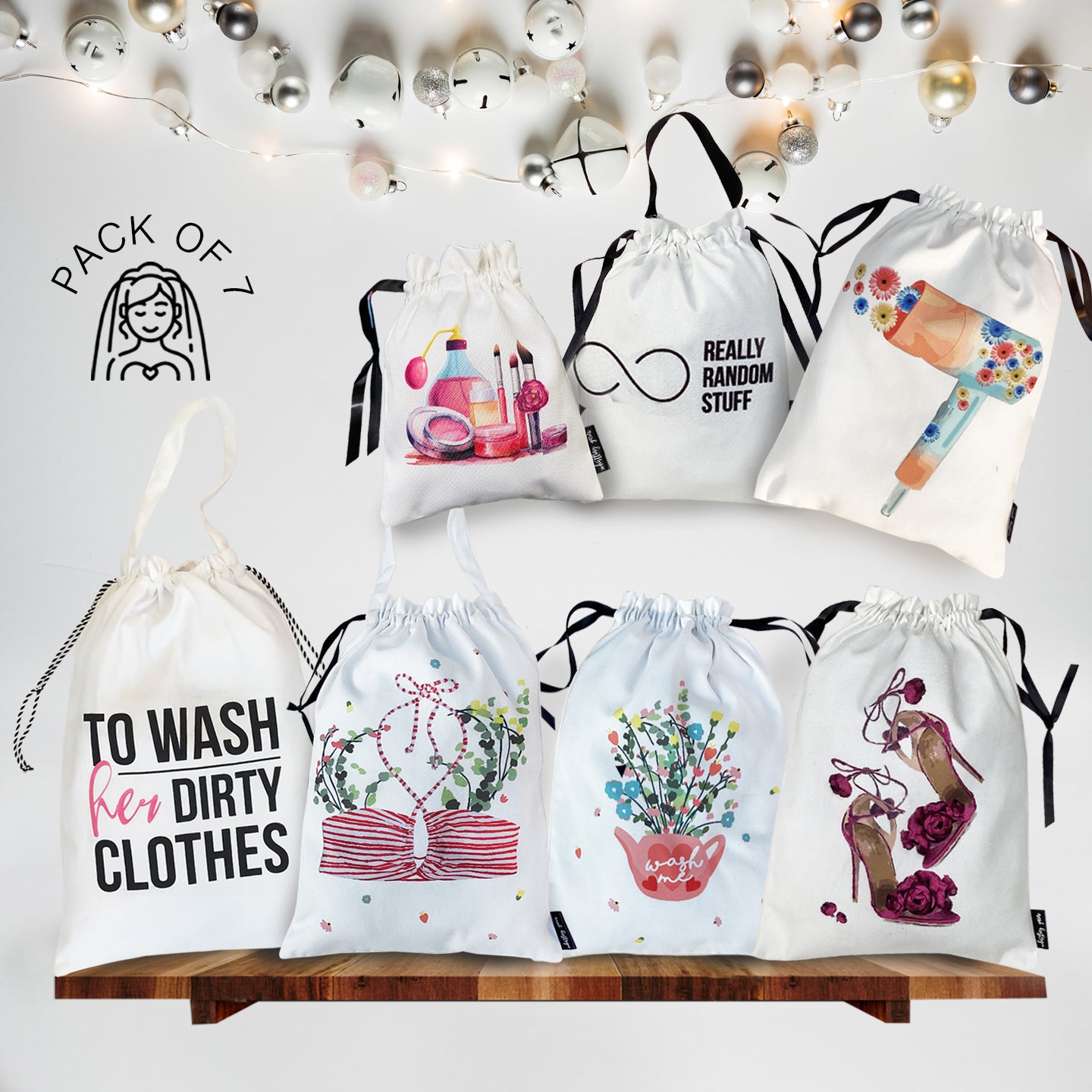 BRIDE TO BE {for the perfect start} - pack of 7