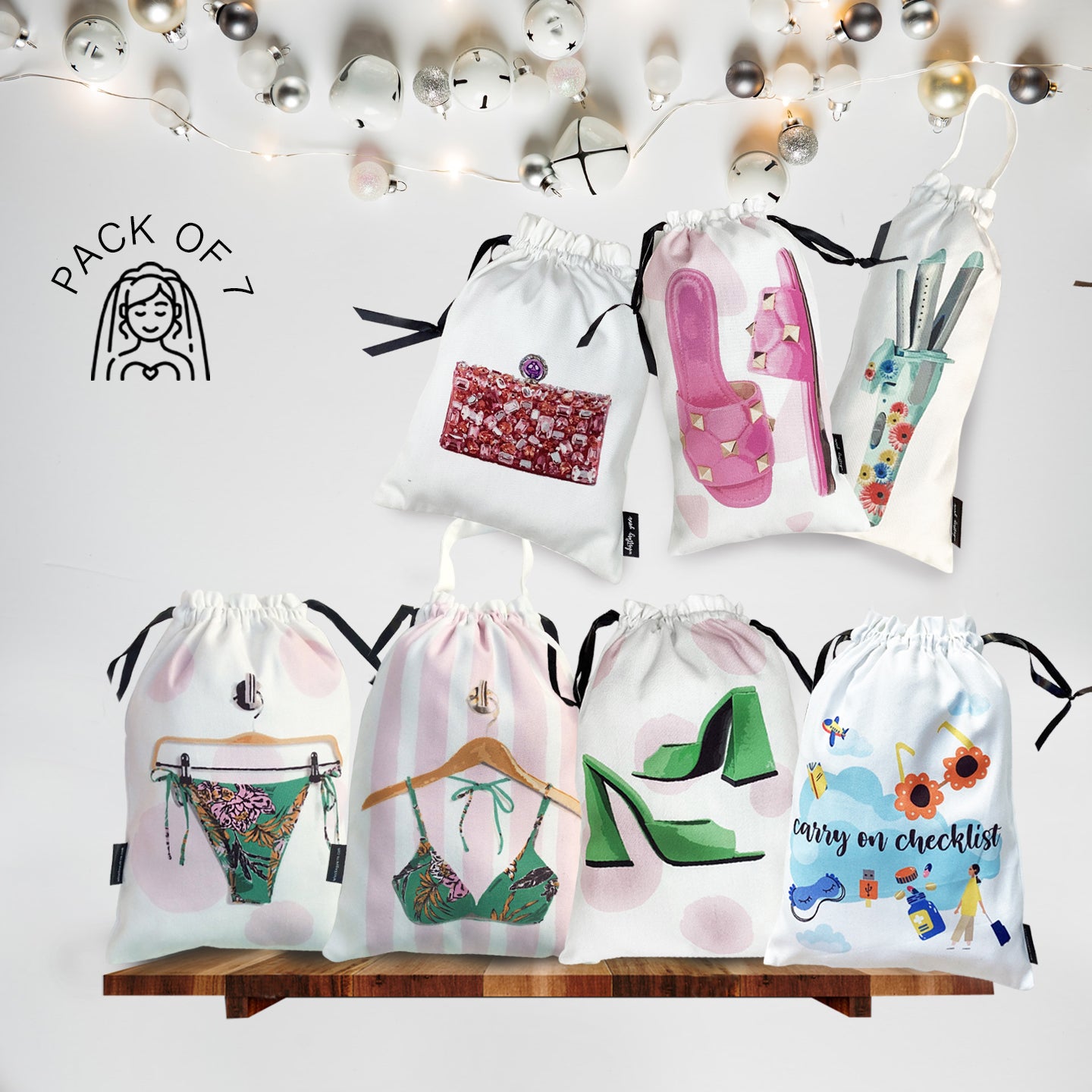BRIDE TO BE {love, light and new beginnings} - pack of 7