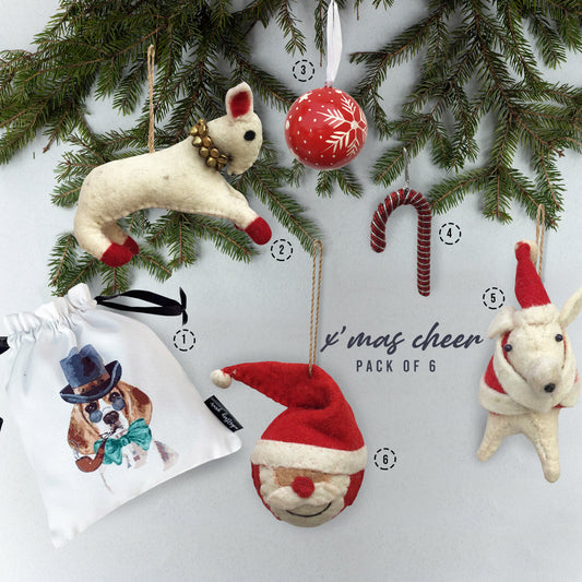 CHRISTMAS CHEER - pack of 6