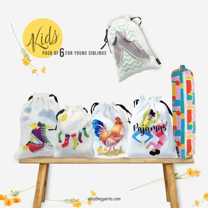 KIDS ORGANISER COLLECTION - pack of 6