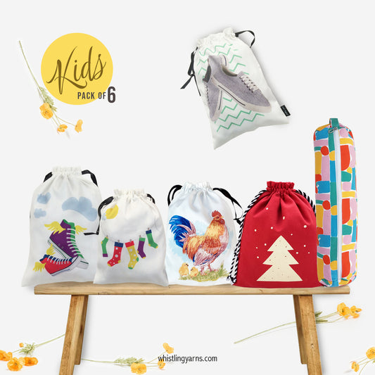 KIDS ORGANISER COLLECTION - pack of 6