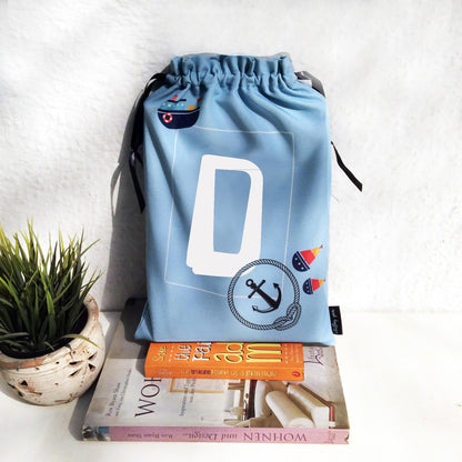 ALPHABET BAGS {nautical}