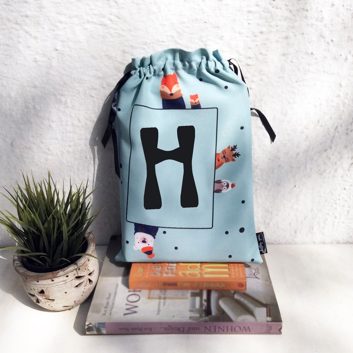 ALPHABET BAGS {animal kingdom}