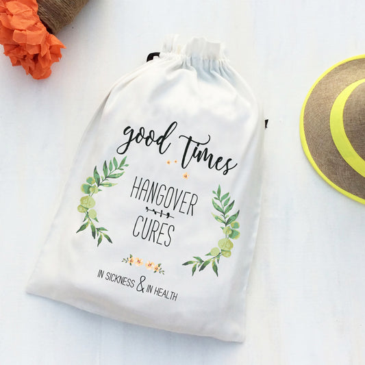 HANGOVER BAGS {set of 10}