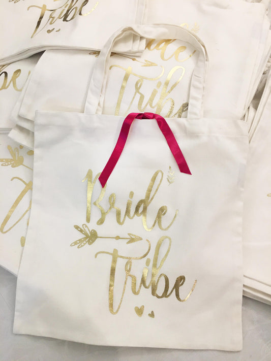 TOTE BAG {bride tribe}