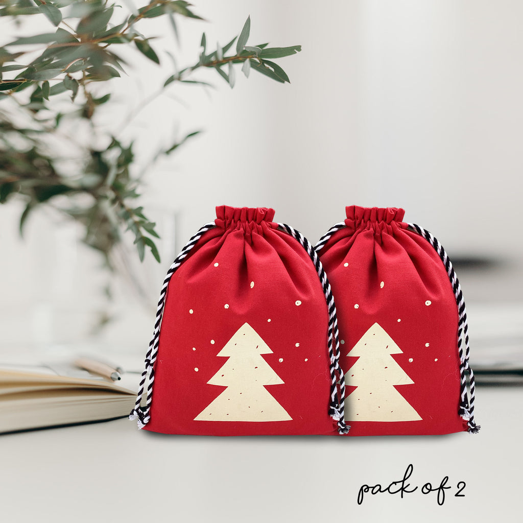 UTILITY BAGS {tree love} - pack of 2