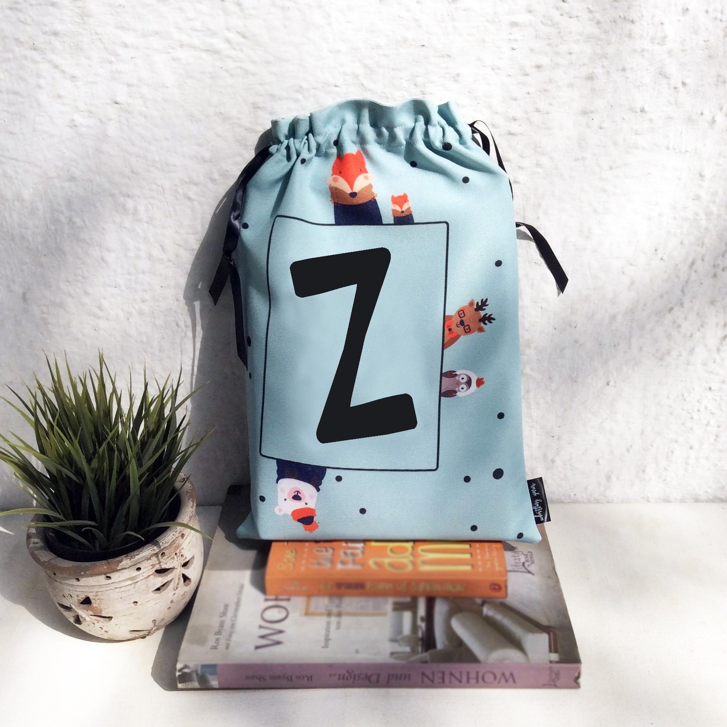 ALPHABET BAGS {animal kingdom}