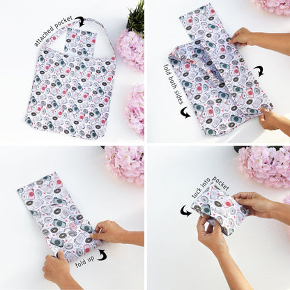 FOLD-UP TOTE {bits & bites}